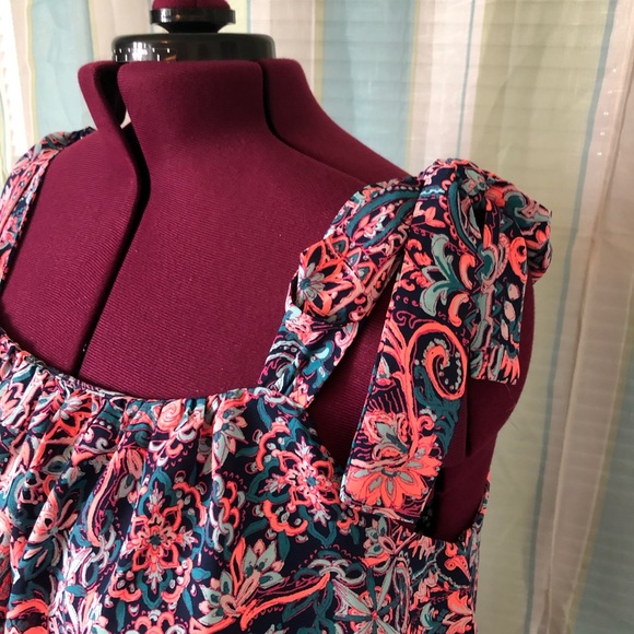 Boutique shoulder tie sundress NWT. 2X! - Picture 4 of 4